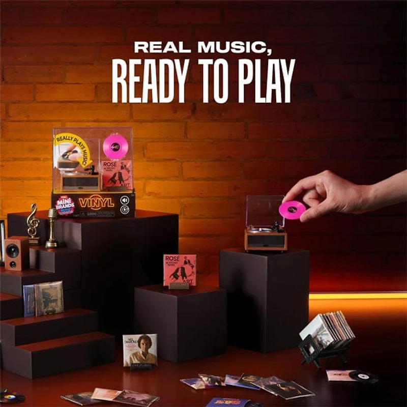ZURU Really Works!: Vinyl Series 1 Playset Mini Record Player