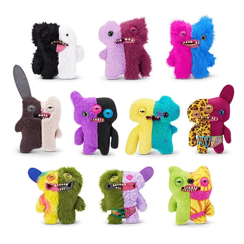 Fuggler Series 1 "Misfit Monsters" 9" Plush Toys (1pc) Style Ships Assorted