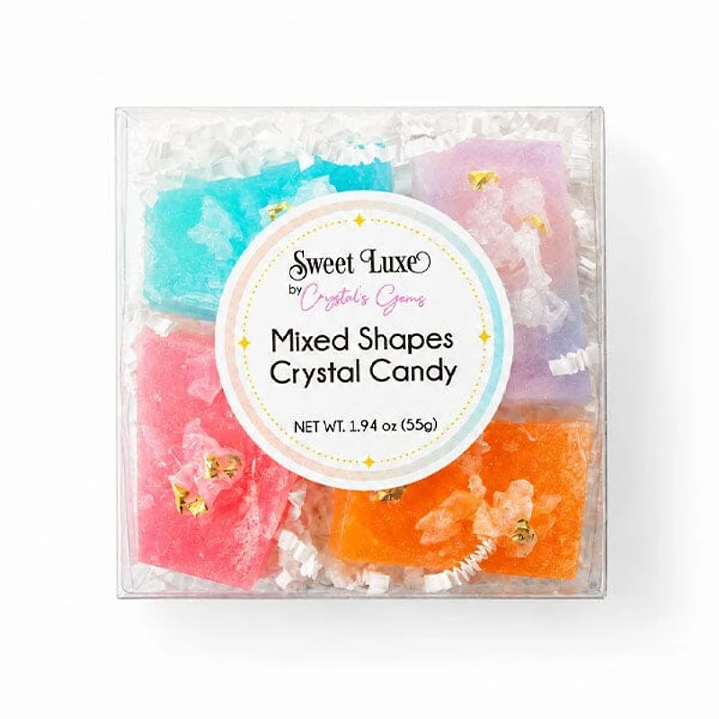 Sweet Luxe™ by Crystal's Gems Mixed Shapes Crystal Candy (55g)