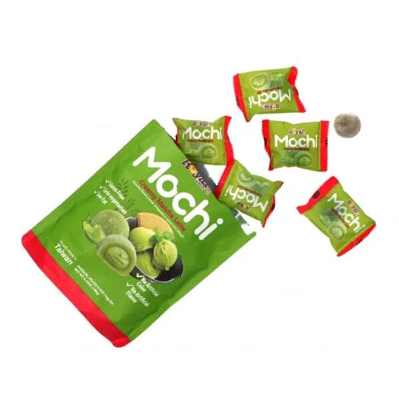 Royal Family Mochi Rice Treats (12pc) Creamy Matcha Latte