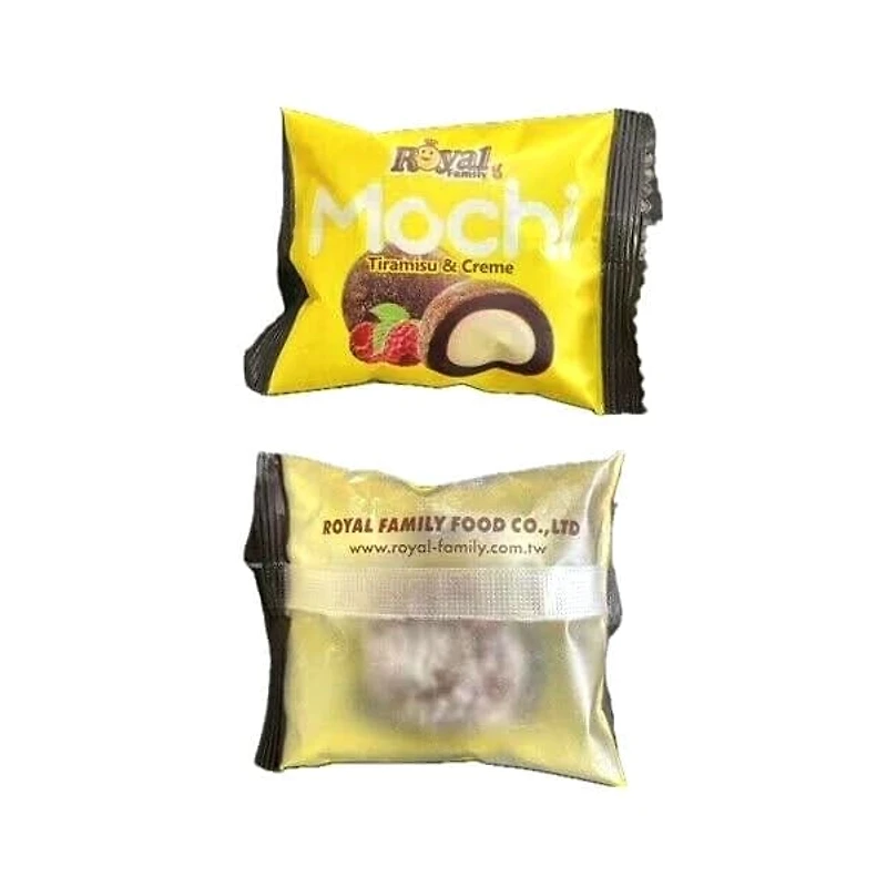 Royal Family Mochi Rice Treats (12pc) Tiramisu & Creme