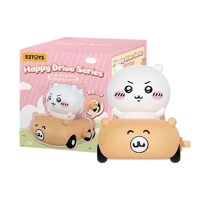 52TOYS x Chiikawa: Happy Drive Series Collectible Wind-Up Figurine Blind Box (1pc)