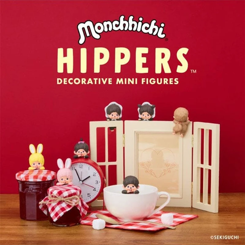 Sonny Angel x Monchhichi Hippers Collectable Mini Figurines Blind Box (1pc)