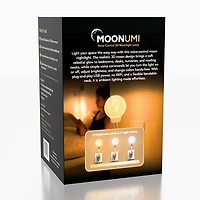 MoonUmi Voice Control 3D Moon Light Nightlight Lamp (1pc)