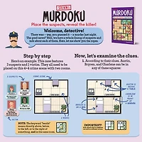 Murdoku Volume 1 Puzzle Book 80 Murder Mystery Logic Puzzles