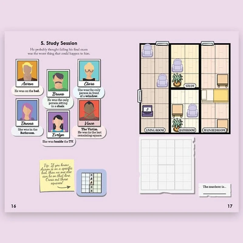 Murdoku Volume 1 Puzzle Book 80 Murder Mystery Logic Puzzles
