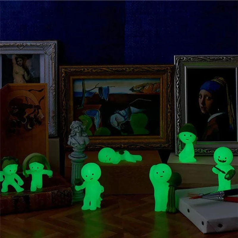 Smiski Museum Series Collectible Glow in the Dark Figurine Blind Box (1pc)