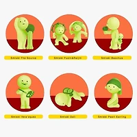 Smiski Museum Series Collectible Glow in the Dark Figurine Blind Box (1pc)