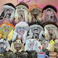 Nommi Mushroom Hat 400% Series Giant 12.5" Kawaii Plush Doll Blind Box (1pc)