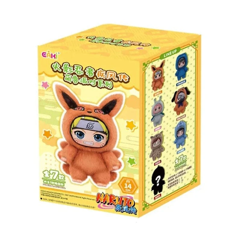 TOP TOY x Naruto Shippuden: "Beast Party" Series Plush Keychain Blind Box (1pc)