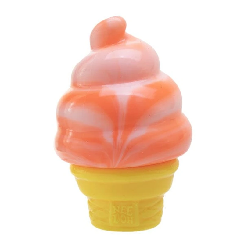 Nee Doh Nice Cream Cone Squishy Fidget Toy (1pc) Color Ships Assorted - Ships June 25th