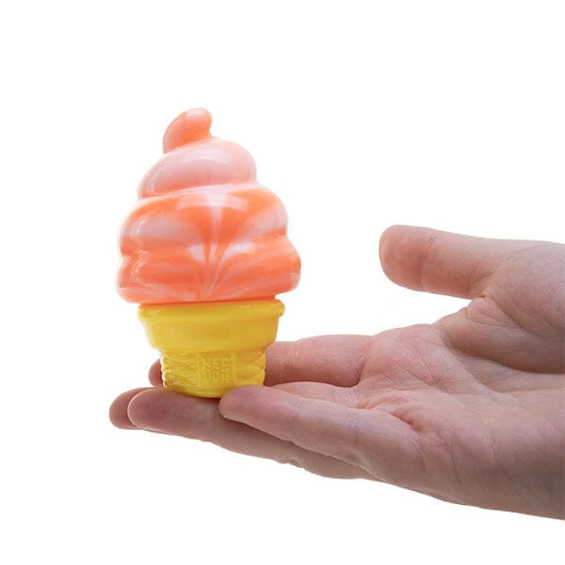 Nee Doh Nice Cream Cone Squishy Fidget Toy (1pc) Color Ships Assorted - Ships June 25th