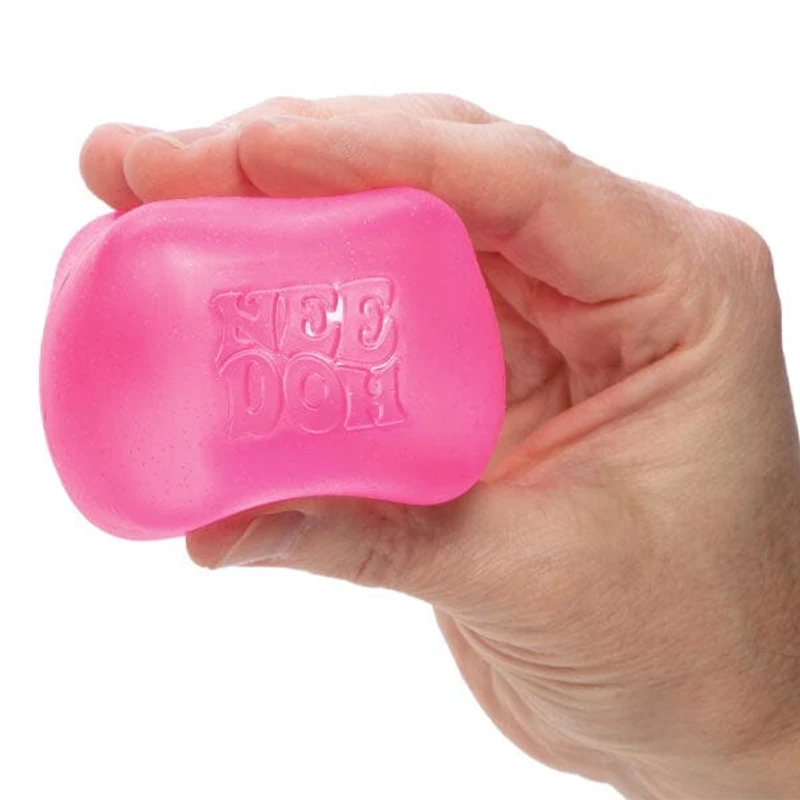 Nee Doh Nice Cube Squishy Fidget Stress Ball (1pc) Assorted Colors - Ships April 10th