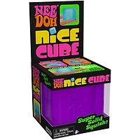 Nee Doh Nice Cube Squishy Fidget Stress Ball (1pc) Assorted Colors - Ships April 10th
