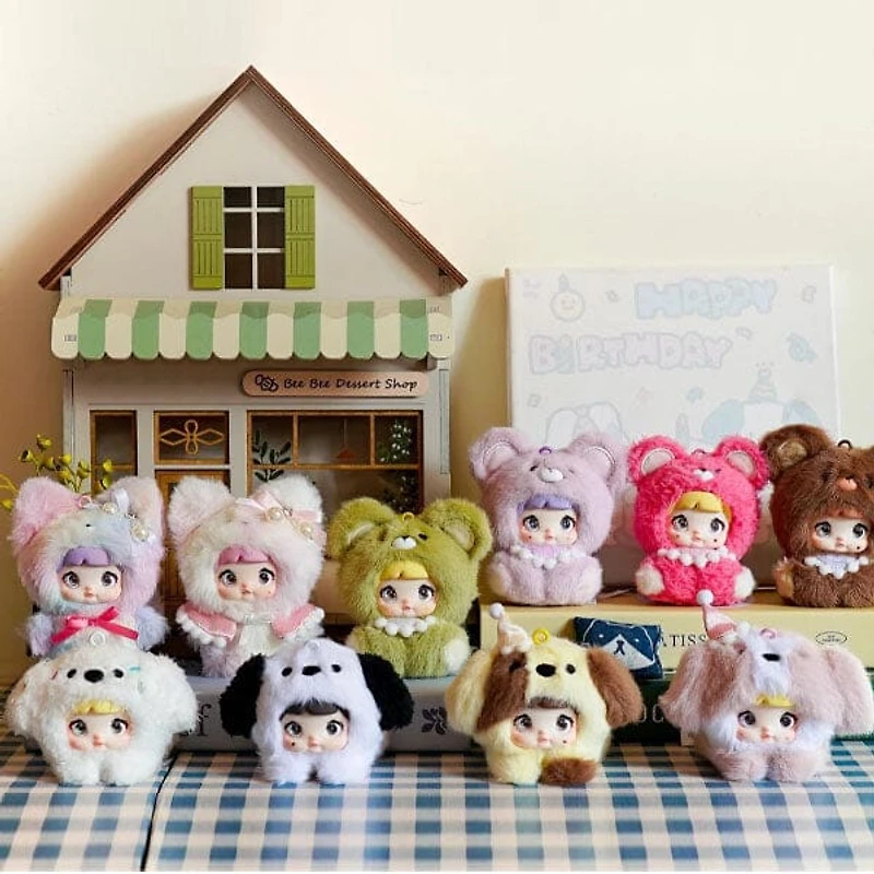 Nommi Baby Series Kawaii Plush Doll Hanger Blind Box (1pc)