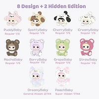 Nommi Baby Series Kawaii Plush Doll Hanger Blind Box (1pc)