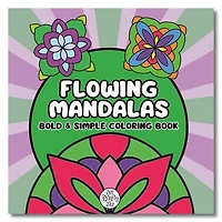 Flowing Mandalas Cute Coloring Book for Adults and Teens By Oh Color Me