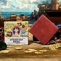 Dr. Squatch® x One Piece Anime All-Natural Bar Soap For Men - Straw Hat Bricc