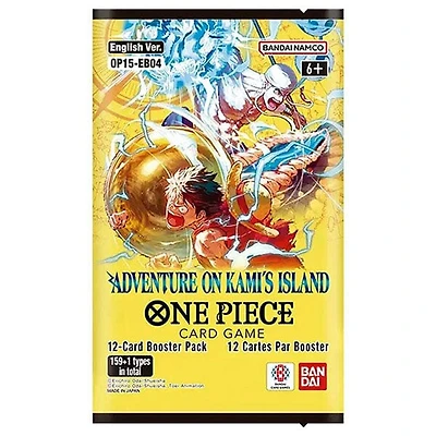One Piece Card Game Adventure on KAMI’s Island OP-15 Booster Pack (1 Pack of 12 Cards)