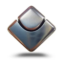 Trend Hub Orbit Cube Spinning Metal Fusion Fidget Toy (Color Ships Assorted)