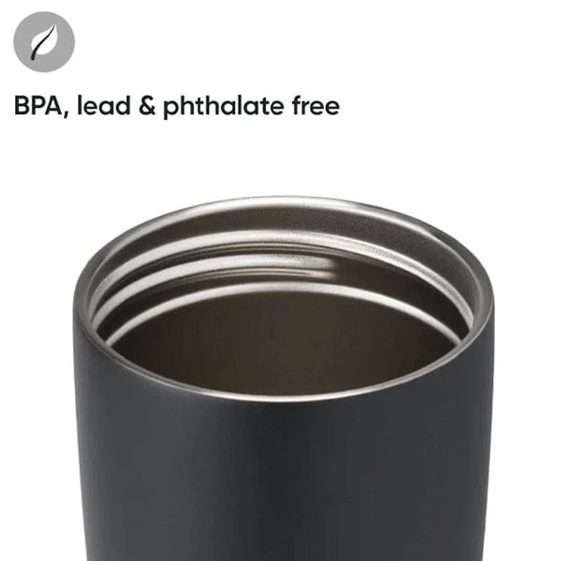 Owala® SmoothSip 20oz Insulated Travel Mug in Black