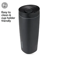 Owala® SmoothSip 20oz Insulated Travel Mug in Black