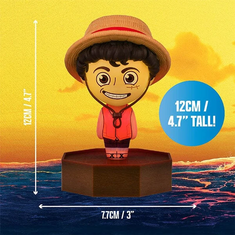 Paladone Icon Lights One Piece Anime Luffy Mini 5" Novelty Tabletop Lamp