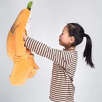 Patteroo Patting & Warming Banana Body Pillow Plush Toy