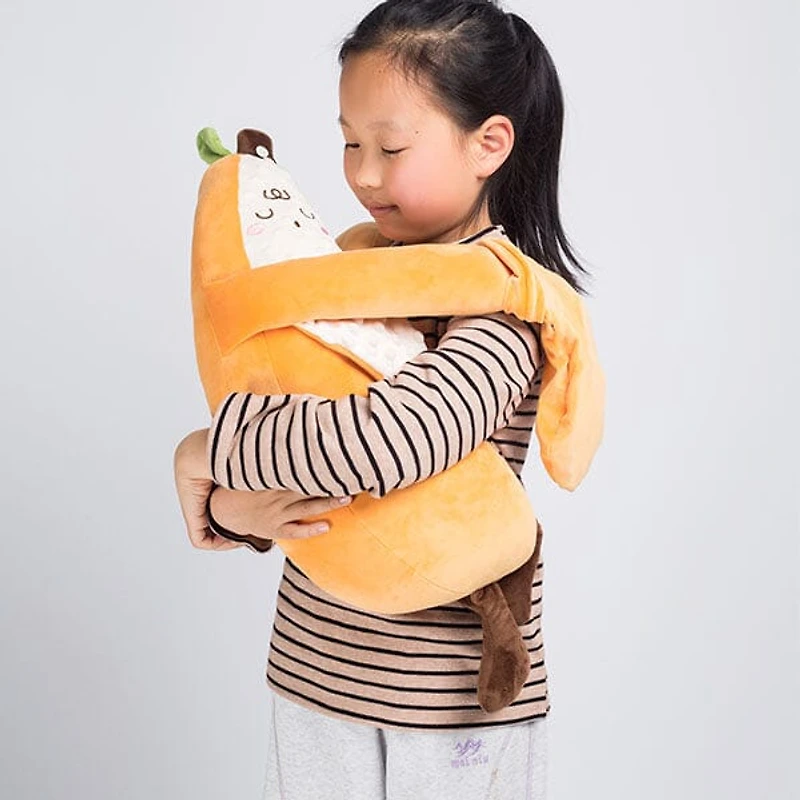 Patteroo Patting & Warming Banana Body Pillow Plush Toy