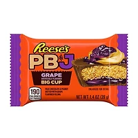REESE'S Big Cup PB&J Grape Milk Chocolate Peanut Butter Cup (1.4oz)