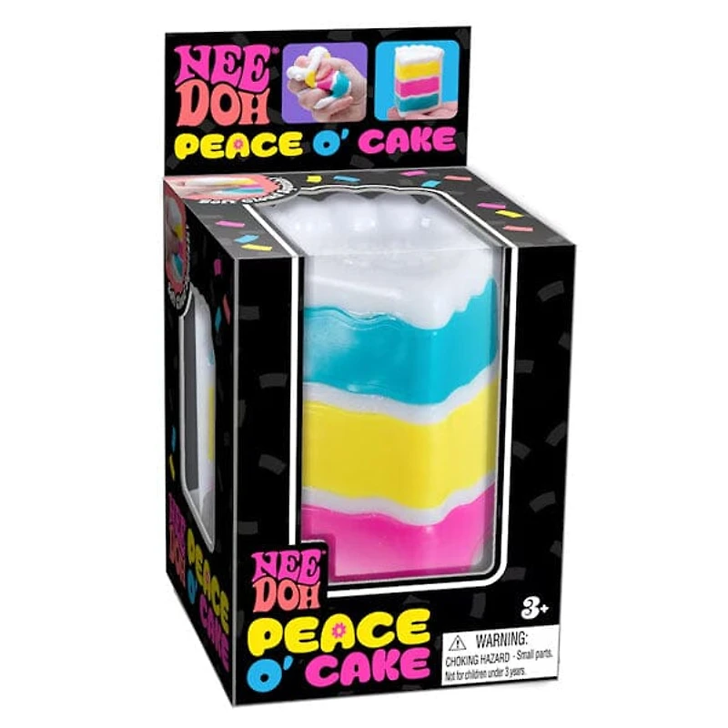 Nee Doh Peace O' Cake Squishy Fidget Toy (1pc)