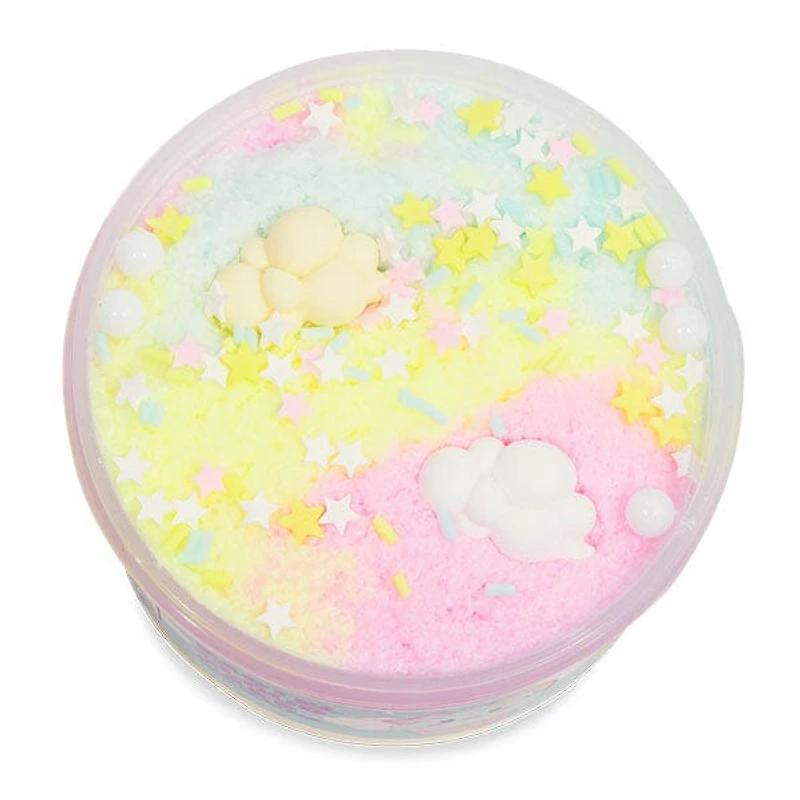 PeachyBbies Novelty Slime Fidget Putty (7oz Jar) "Pastel Cloud Cake" Cloud Dough Slime
