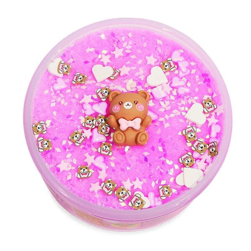 PeachyBbies Novelty Slime Fidget Putty (7oz Jar) "My Favorite Stuffy" Cloud Slime