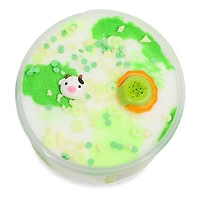 PeachyBbies Novelty Slime Fidget Putty (7oz Jar) "Key Lime Cow" Cloud Dough Slime
