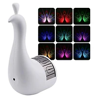 PeacockPop Wall Sconce Peacock Projection Touch Lamp