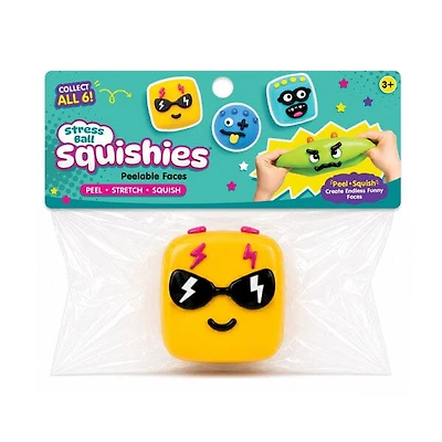 Stress Ball Squishies® Peelable Faces Fidget Toy (1pc) Character Ships Assorted