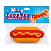 Taba Squishies® Peelables Deluxe Premium Silicone Fidget Toy (1pc) Hot Dog