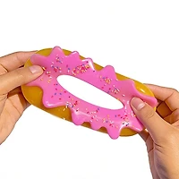Taba Squishies® Peelables Deluxe Premium Silicone Fidget Toy (1pc) Sprinkle Donut