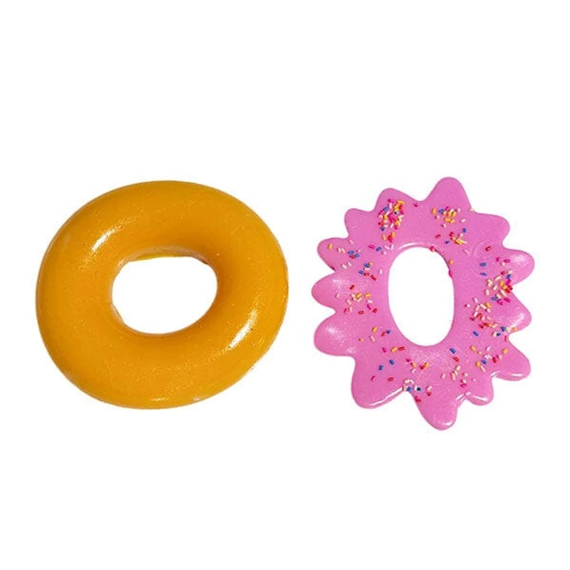 Taba Squishies® Peelables Deluxe Premium Silicone Fidget Toy (1pc) Sprinkle Donut