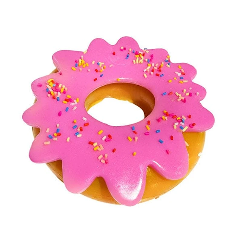 Taba Squishies® Peelables Deluxe Premium Silicone Fidget Toy (1pc) Sprinkle Donut