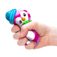 Nee Doh Polar Glow Penguin Crunchy Glow-In-The-Dark Fidget Toy (1pc) Color Ships Assorted