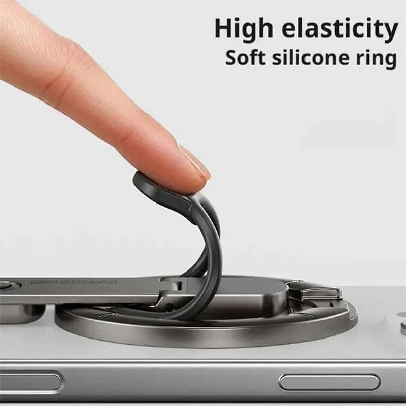 Double-Sided Magnetic Ring Phone Holder Stand