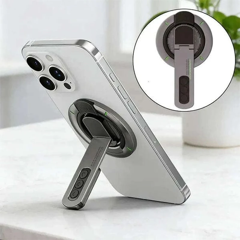 Double-Sided Magnetic Ring Phone Holder Stand