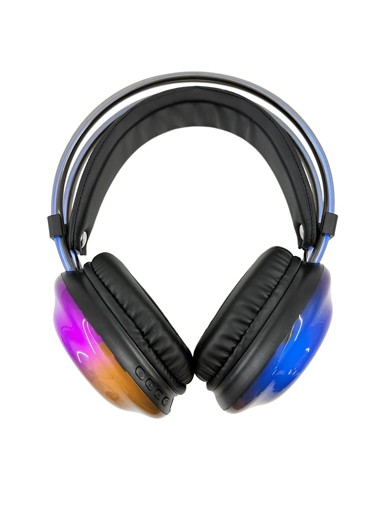 Disco Rave: Wireless HD Headphones with RGB Lights