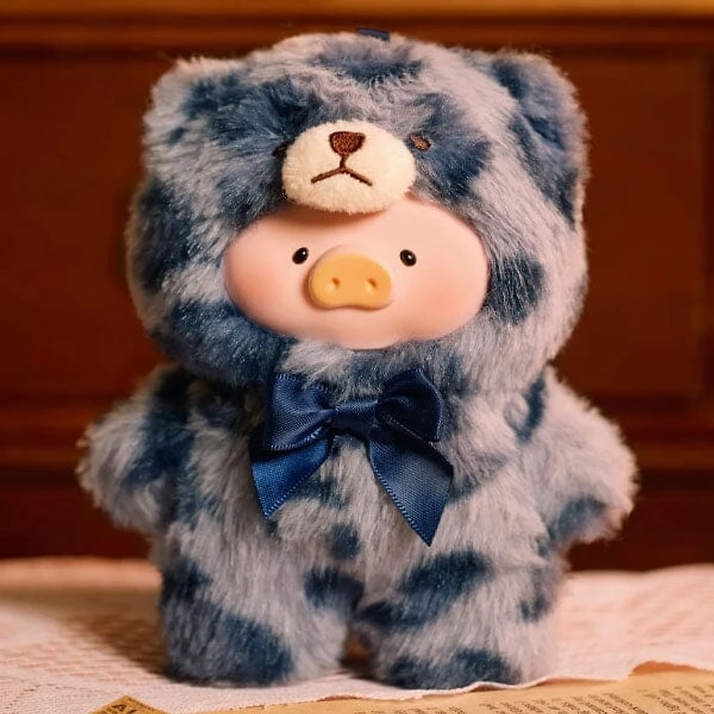 TOYZERO+ x Lulu The Piggy: Vintage Teddy Shop Series Plush Keychain Blind Box (1pc)