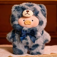 TOYZERO+ x Lulu The Piggy: Vintage Teddy Shop Series Plush Keychain Blind Box (1pc)