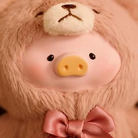 TOYZERO+ x Lulu The Piggy: Vintage Teddy Shop Series Plush Keychain Blind Box (1pc)