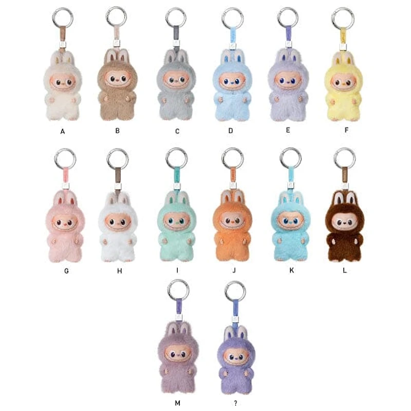 Pop Mart x THE MONSTERS: Pin For Love A-M Series Plush Keyring Figurine Blind Box (1pc)