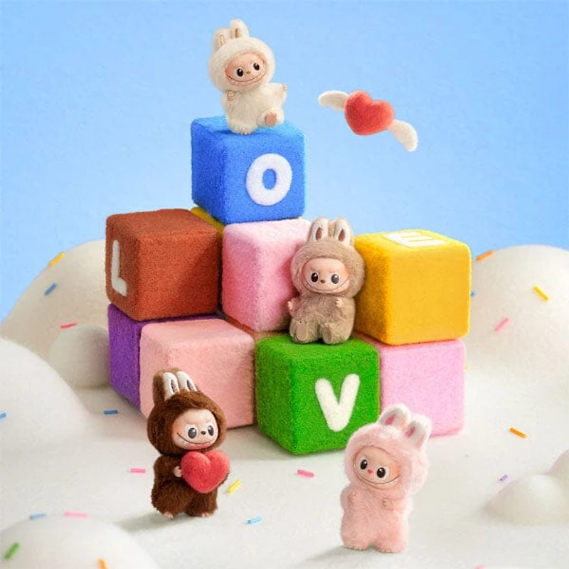 Pop Mart x THE MONSTERS: Pin For Love A-M Series Plush Keyring Figurine Blind Box (1pc)