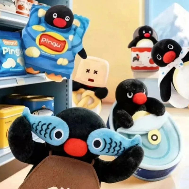 Pingu Hide And Seek Series Plush Toy Pendant Blind Box (1pc)